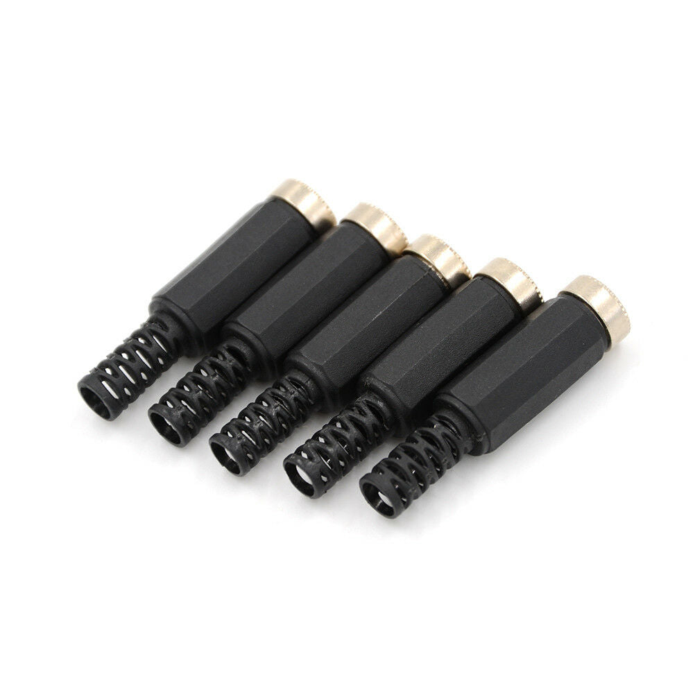 5 Pcs IMC 5.5mm x 2.1mm  Female DC Power Socket Jack Connector Adapte.l8