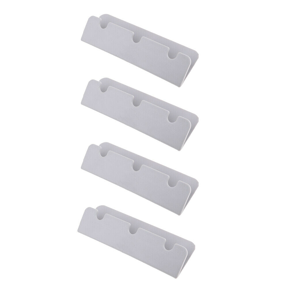 4x PVC Boat Seat Hook Clips Mountings for Rubber Dinghy Raft Yacht Kayak