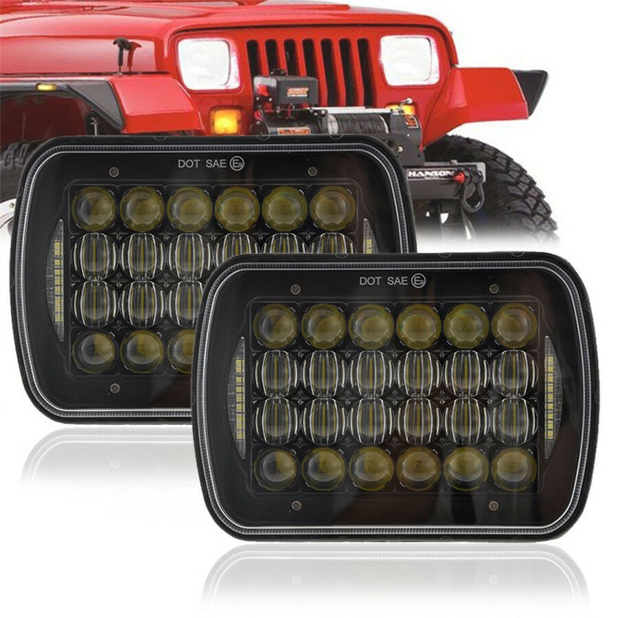 1PC 7" 10-30V Truck Car SUV Hi/Lo Beam LED Bulb Headlight H4 Headlamp Waterproof