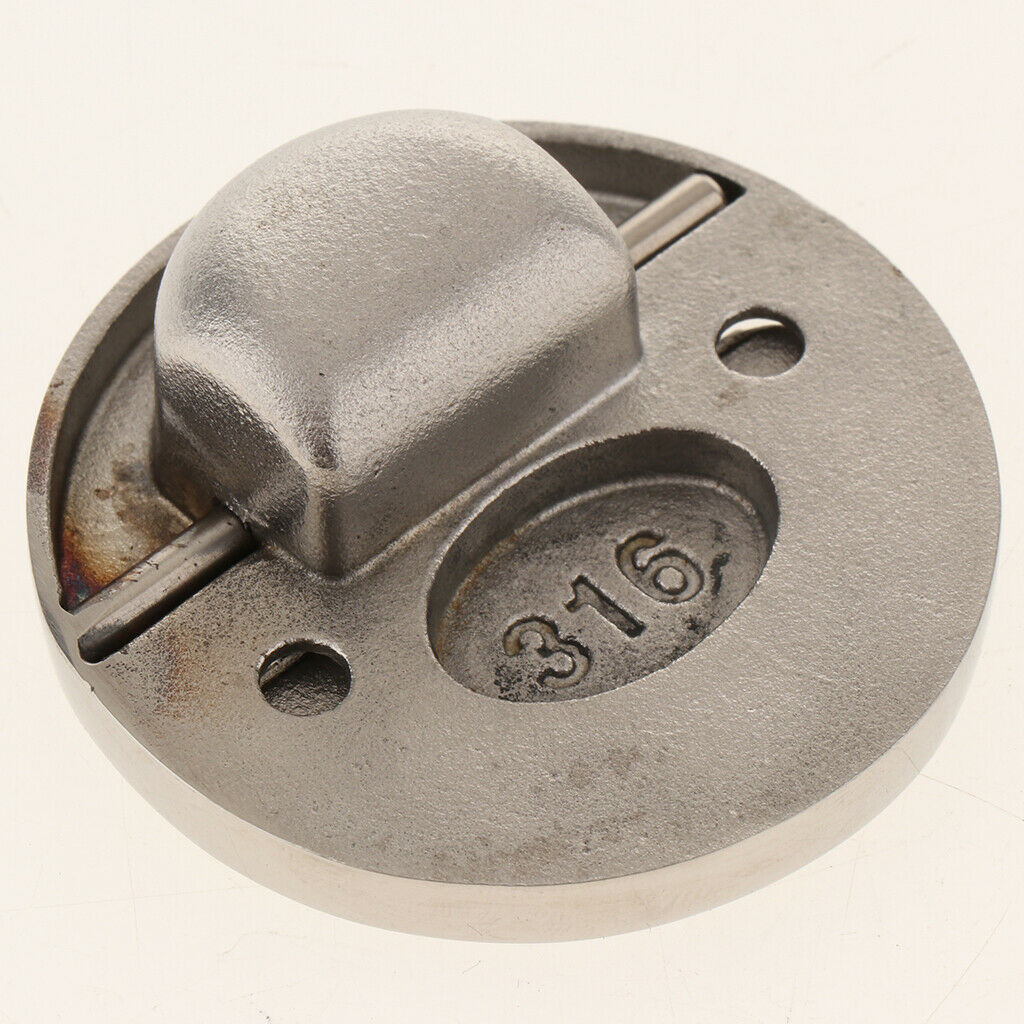 316 S.S. Round Ring Pull w/ Spring Loaded Lift Handle