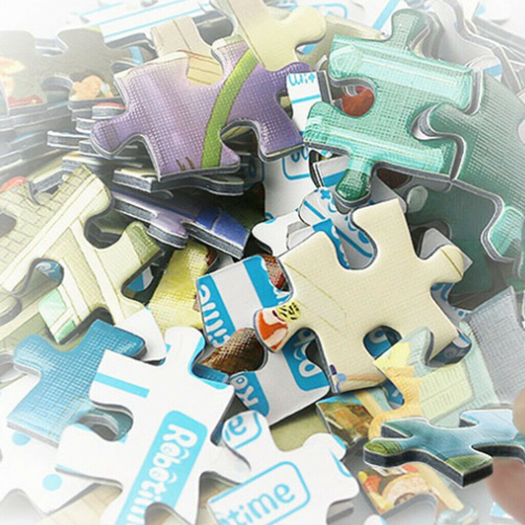1000PCS Paper Jigsaw Puzzle (Eiffel Tower) for Kids IQ Game Set 50x75cm