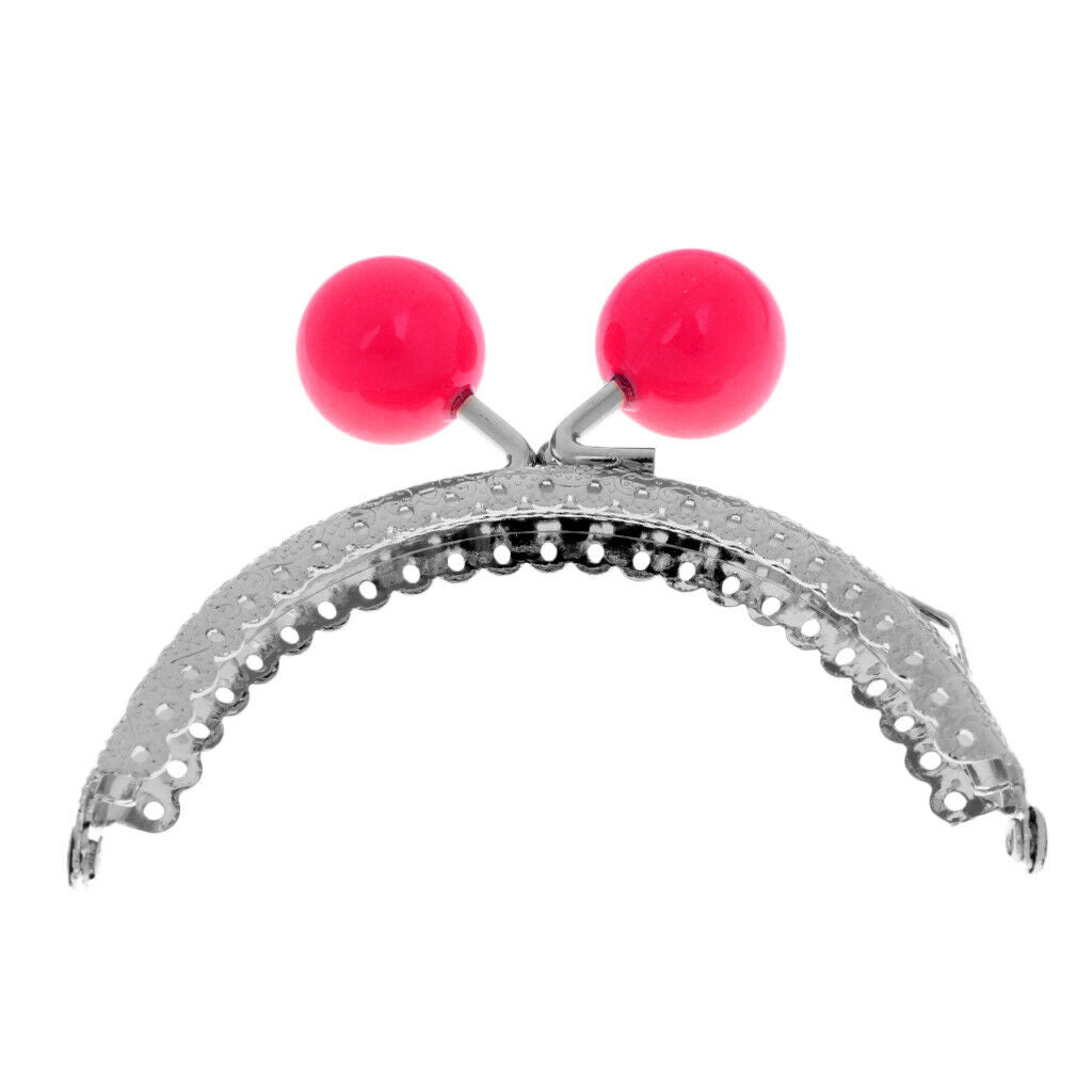 5Pcs Multicolor Metal Frame Kiss Clasp Arch For Purse Bag Handbag Making