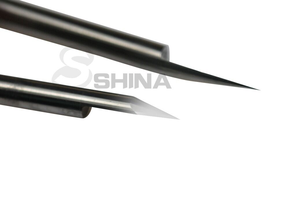 5x 6mm 90deg 0.2mm Tungsten Carbide Engraving Bits CNC Router Tool
