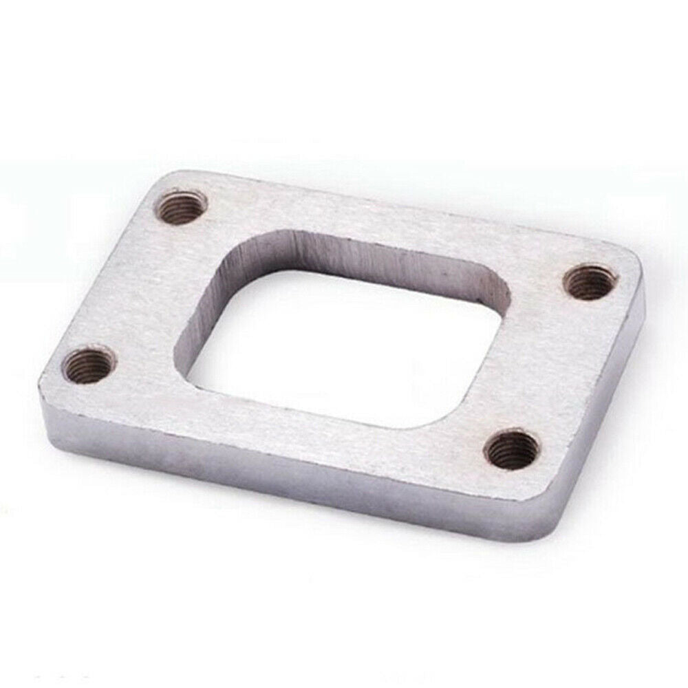 Universal For T3 Turbo Flange Open Threaded Gasket 1/2" Low-Carbon Steel 1x