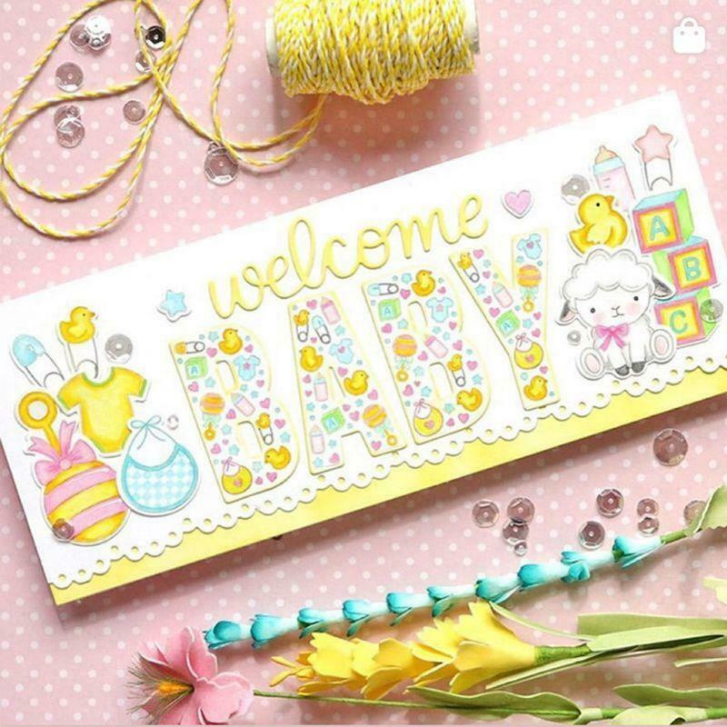 Baby Products Cutting Dies Clear Stamp DIY Scrapbook Paper Card Craft