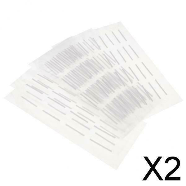 2X 10x Rods False Eyelash Perming Curlers Curling Perm Sticky Cosmetic Set