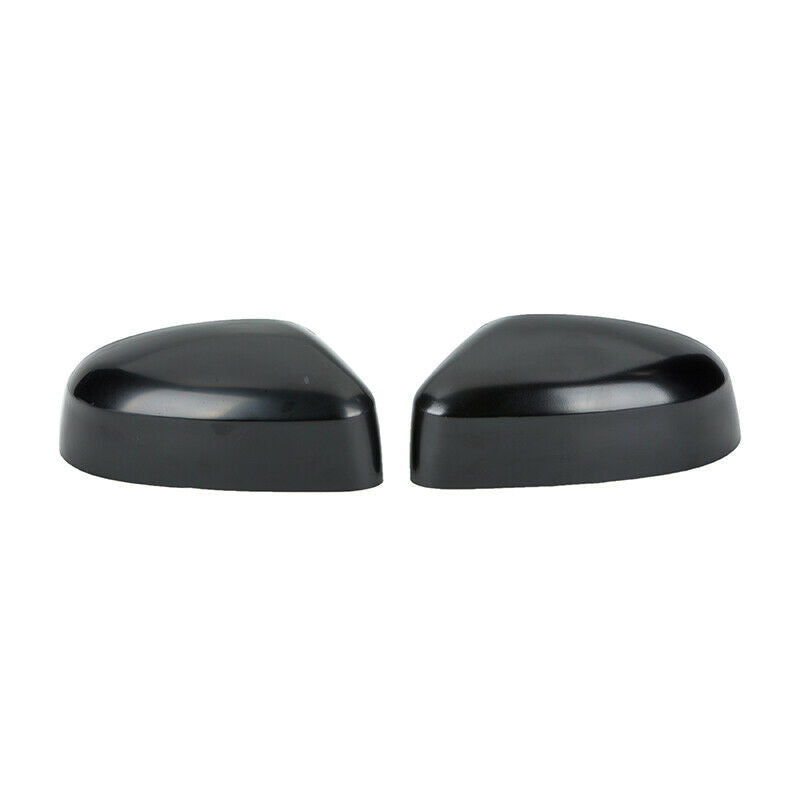 2Pcs Rear View Mirror Covers Matte Black Fit Ford focus Turnier 2010-2016