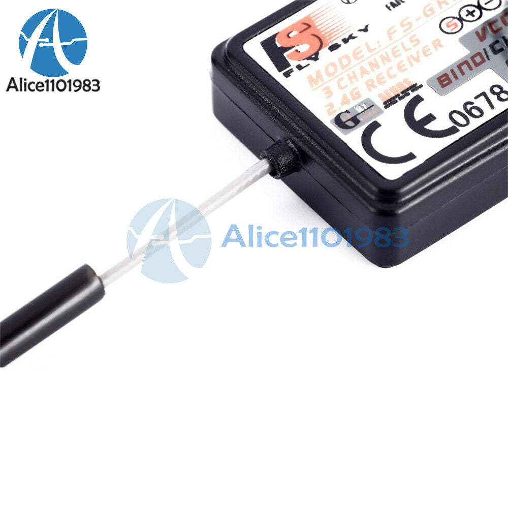 2PCS FlySky 2.4G FS-GR3E GT3B GR3C Receiver For RC Car Auto Boat Remote Control