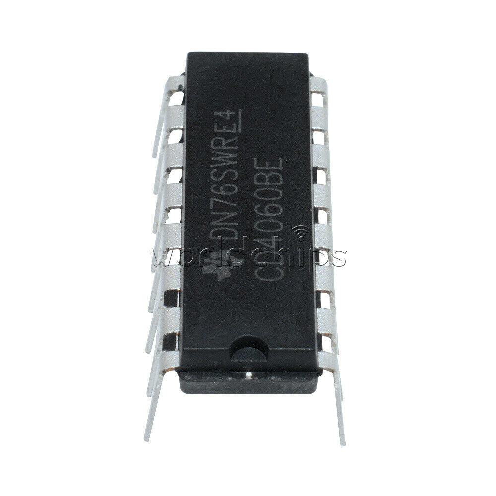 10Pcs CD4060BE CD4060 4060 Ripple Carry Binary Counter IC DIP-16 pin Low Power