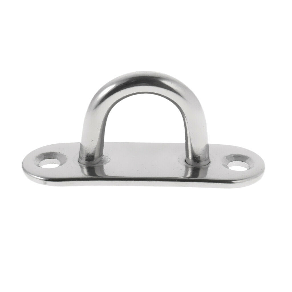 Sunshades Pad Eye Plate Yacht Shade Sail Ceiling Hook Rigging Hardware 6mm