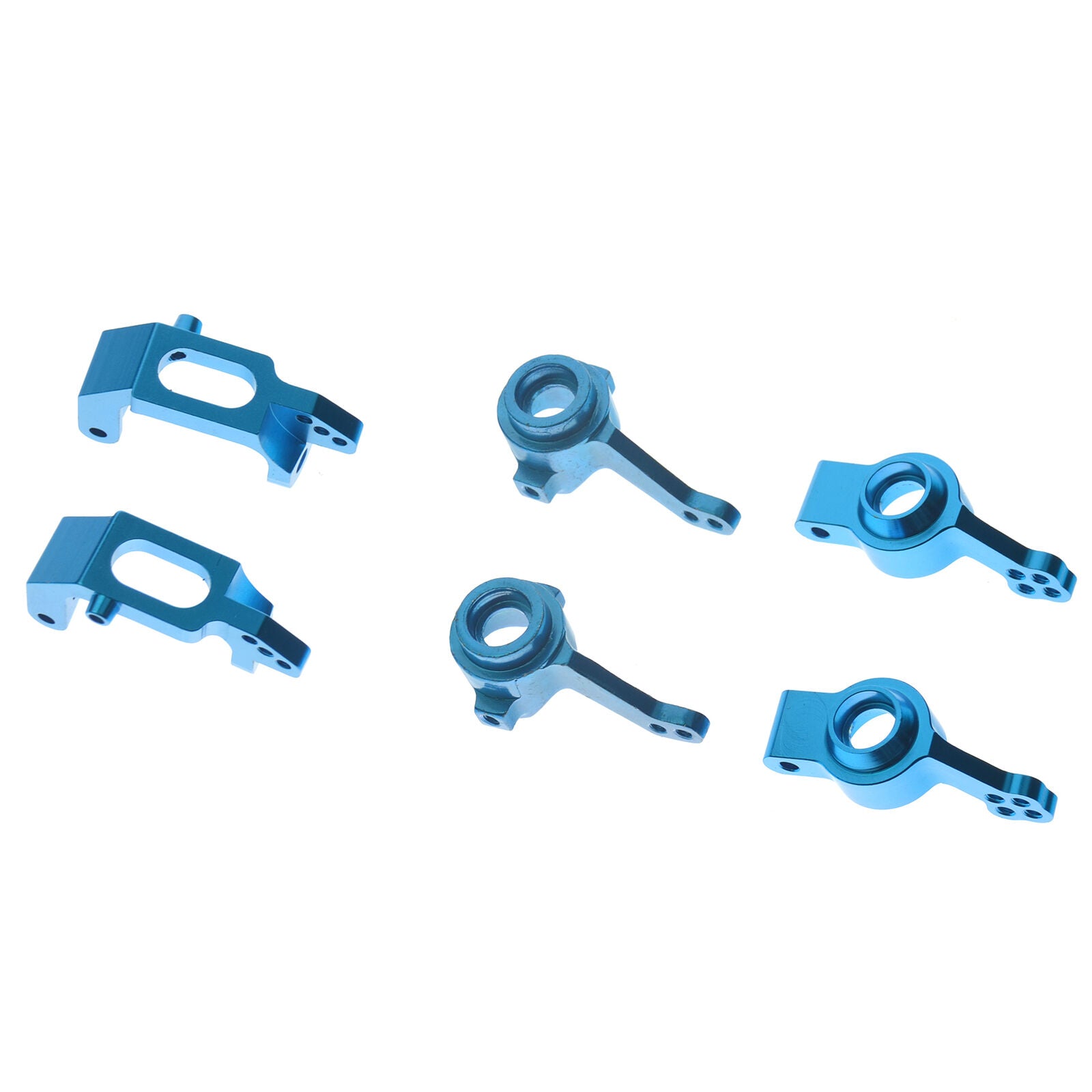 For HSP 1:10 RC Racing Car Upgrade Parts Alloy Front Rear Hub Carrier Steering