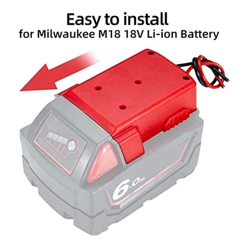 Power Tool Battery Converters Power Wheel Adaptor for Milwaukee-M18 18V