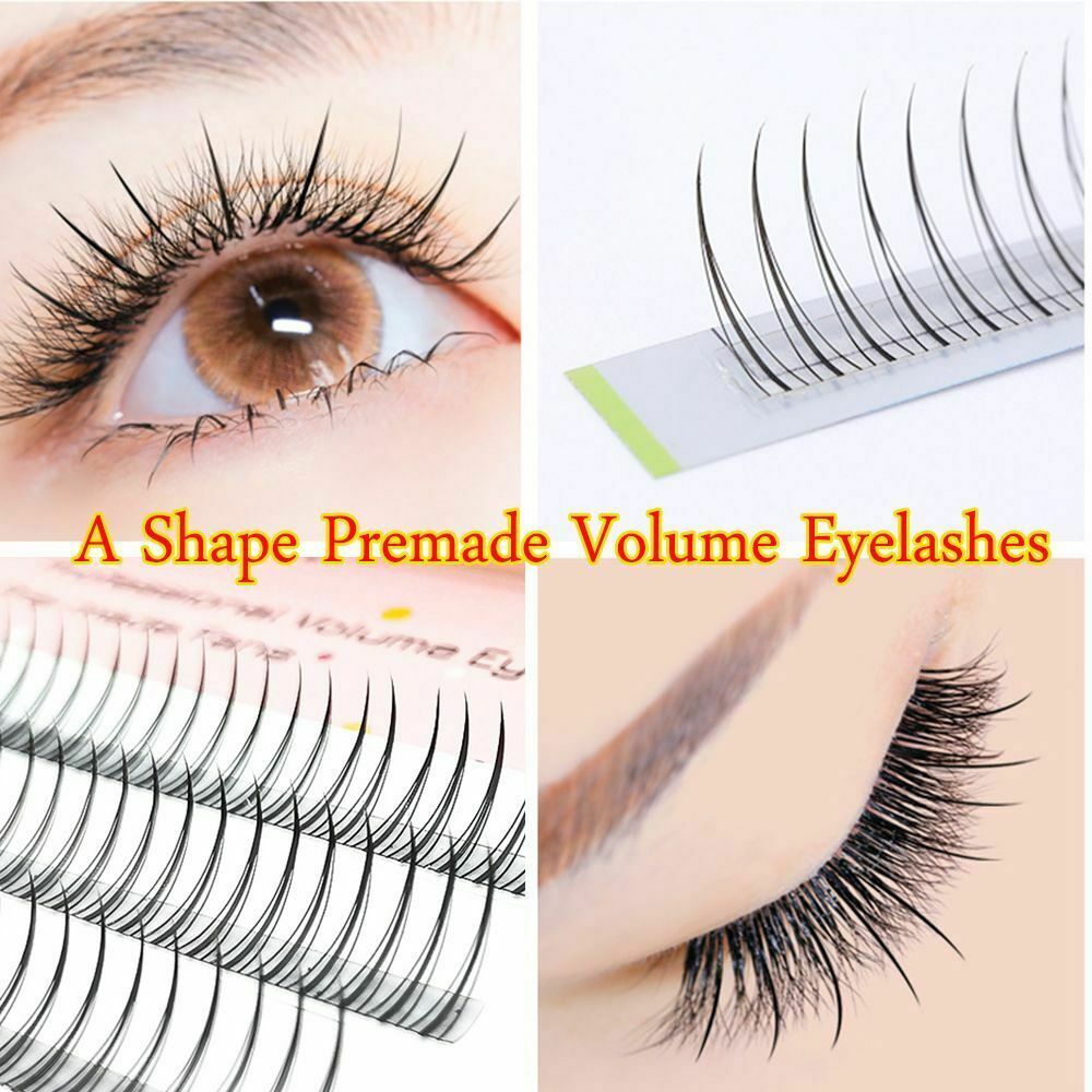 Eyelashes Extension Easy to Apply Natural Long Premade Volume Fan Eyelashes