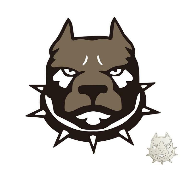 Collar Dog Head Carbon Steel Cutting Dies DIY Scrapbooking Photo Album Embossing