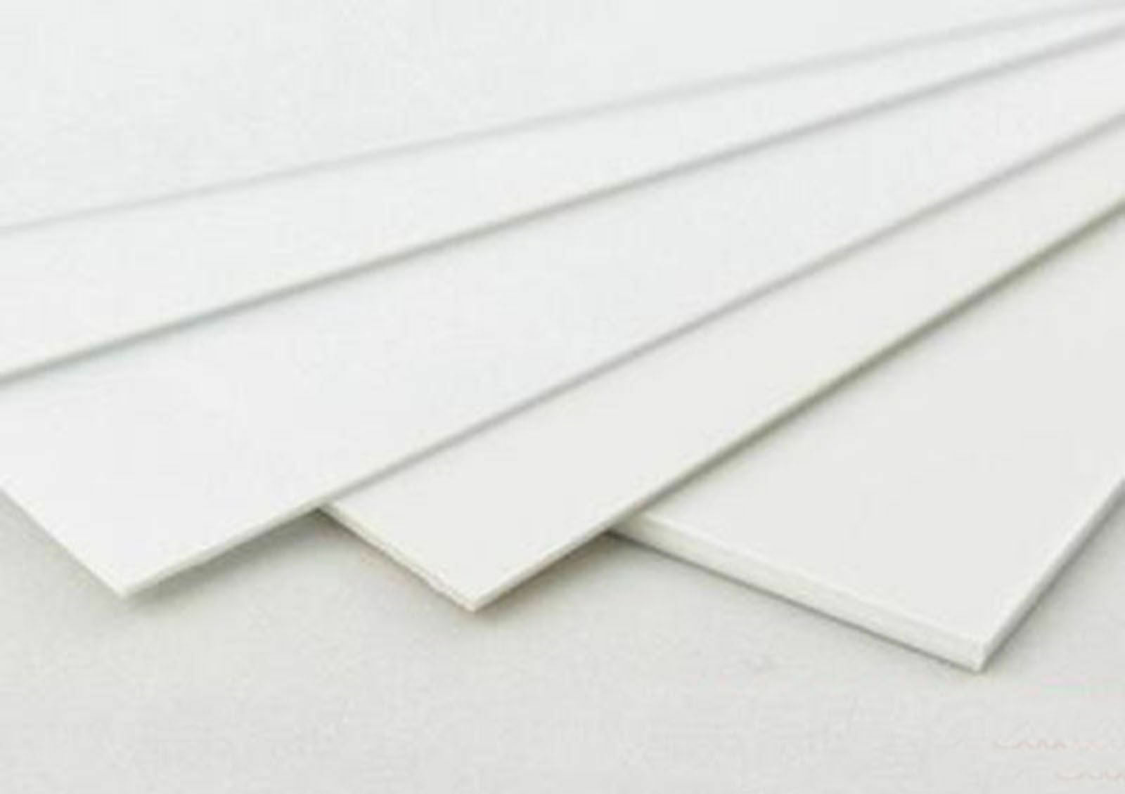 1 pcs ABS Styrene Plastic Flat Sheet Plate 2.0mm x 100mm x 100mm, white