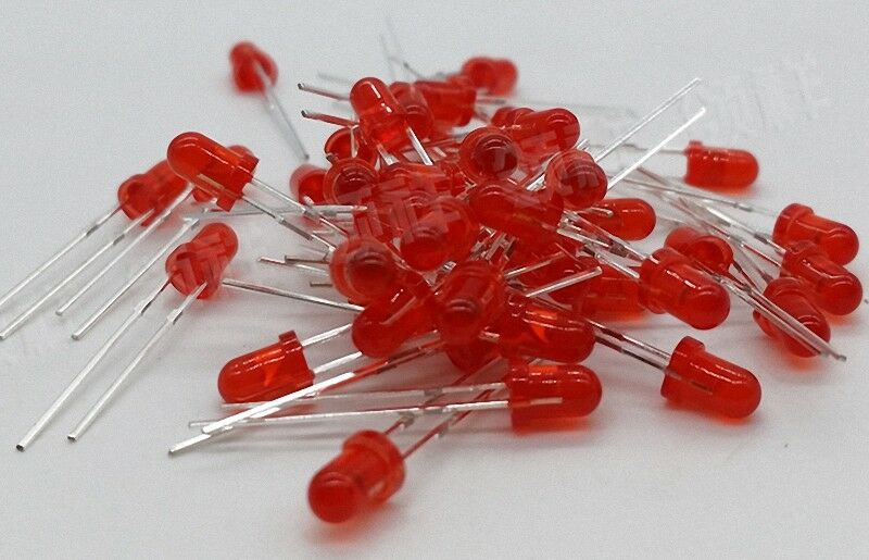 96Pcs 500pcs 5mm (R Y G B W) Round LEDs LED with 150pcs Resistor Assortment Kit