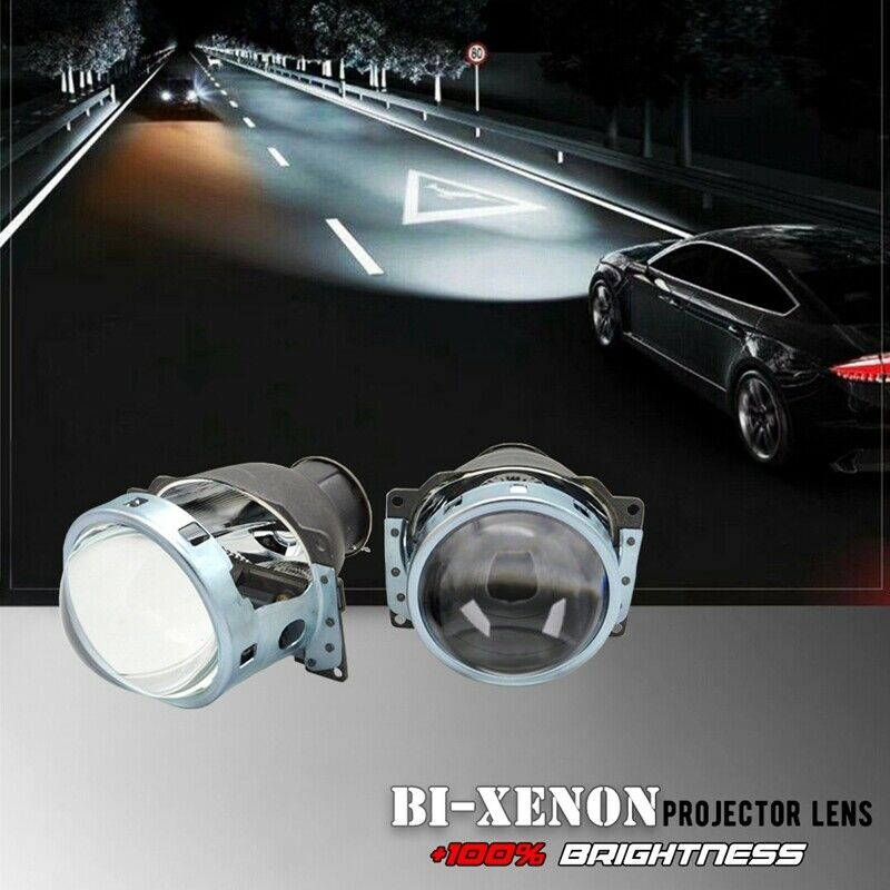 3.0 Inch Q5 H7 HID Xenon LED Headlight Bi Xenon Full Metal Projector Lens for A7