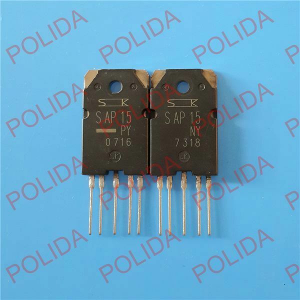 1pair OR 2PCS audio transistor SANKEN TO-3PL-5 SAP15NY/SAP15PY SAP15N/SAP15P