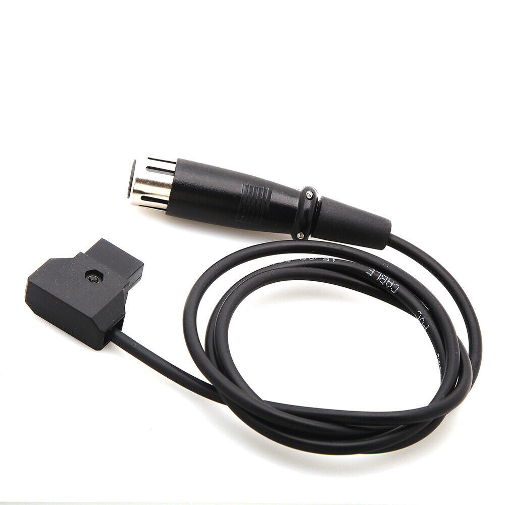 D-Tap Male to Female 4-Pin XLR Cable for Power Supply Battery Adapter 1Meter