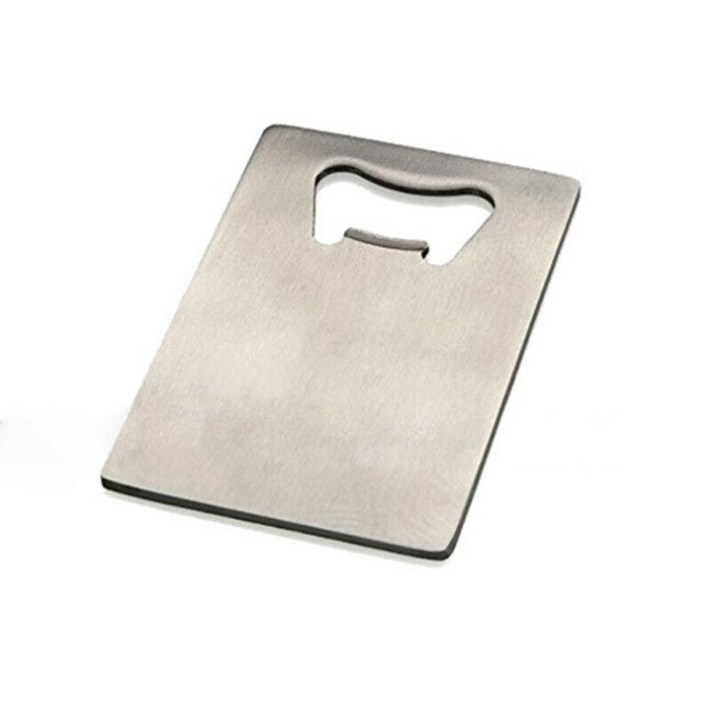 1Pc Stainless Steel Credit Card Bottle Opener Business Card Beer Opene.l8