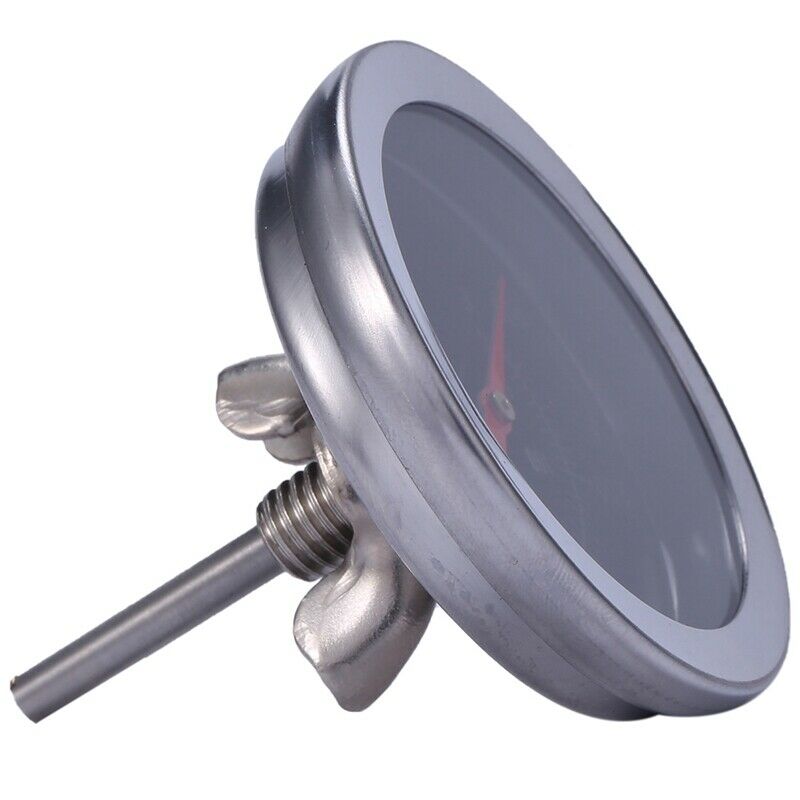 Stainless Steel Oven Thermometers Bbq Smoker Pit Grill Thermometer Temp Gauge L6