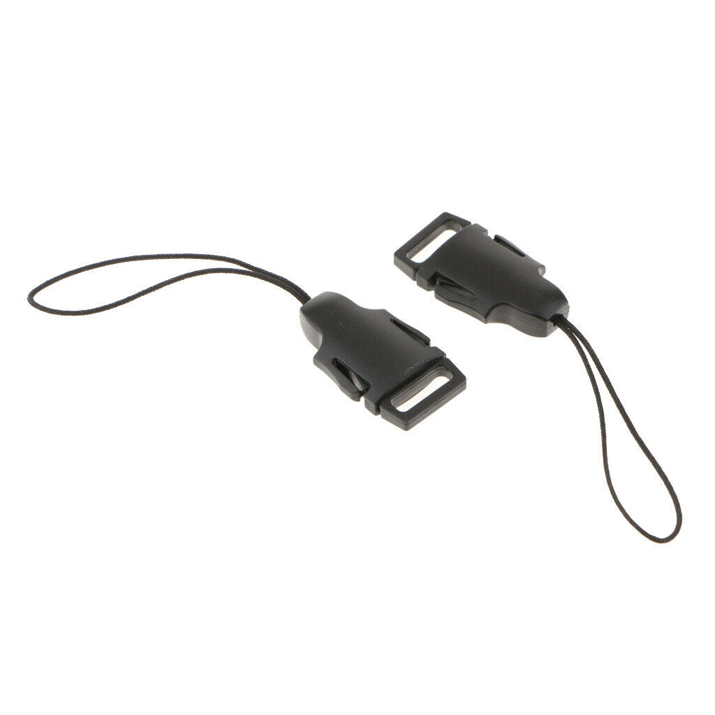2x Quick Release Buckle Adapter QR Loops Connector for Camera Neck Strap