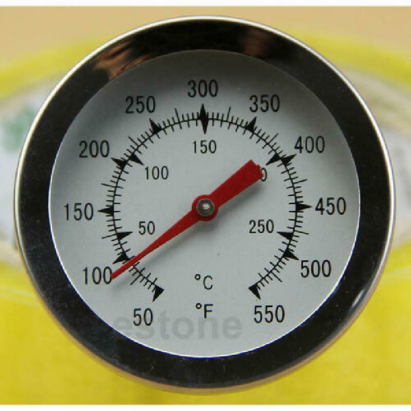 Newest Precise True Useful Temp Stainless Steel Meat Thermometer with Large Dial