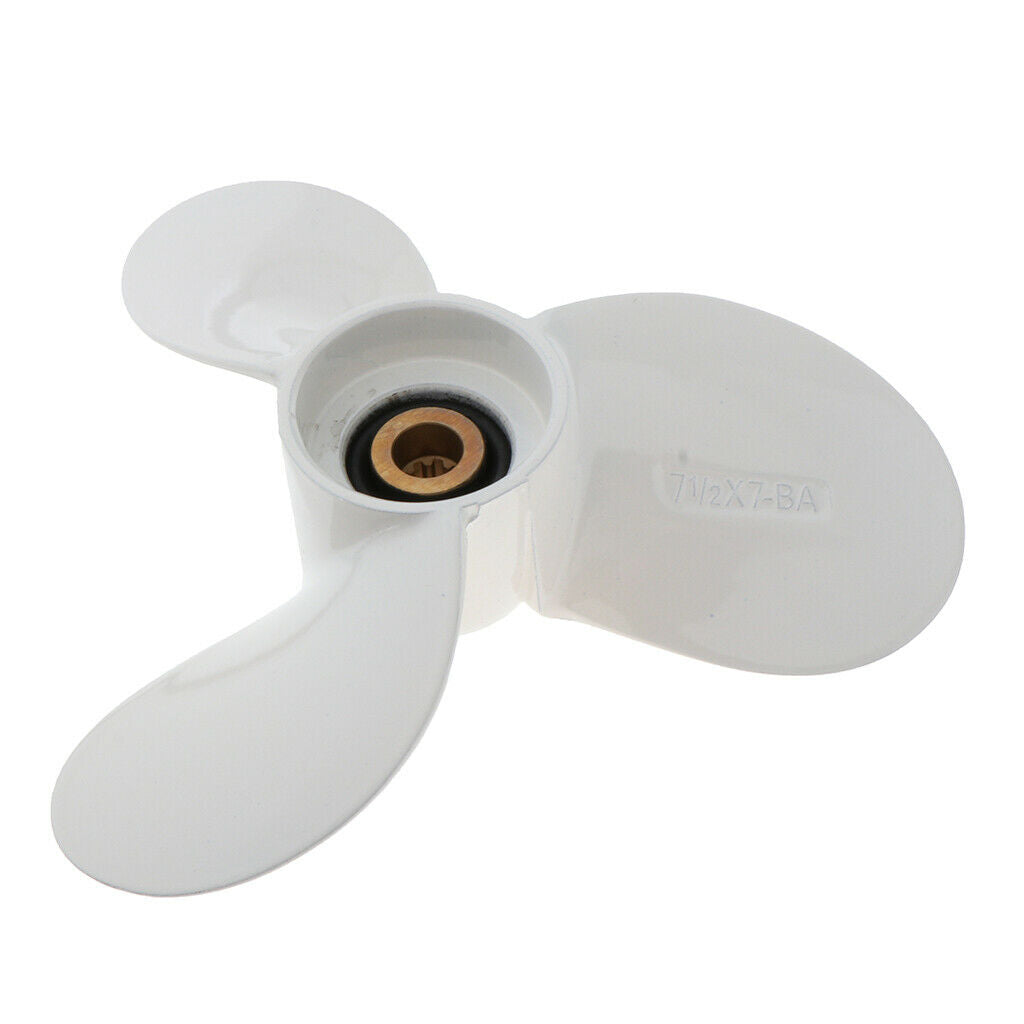 4.53'' Marine Vessel Propeller 4-5-6HP 115mm Fit for Yamaha 7 1/2x7-BA