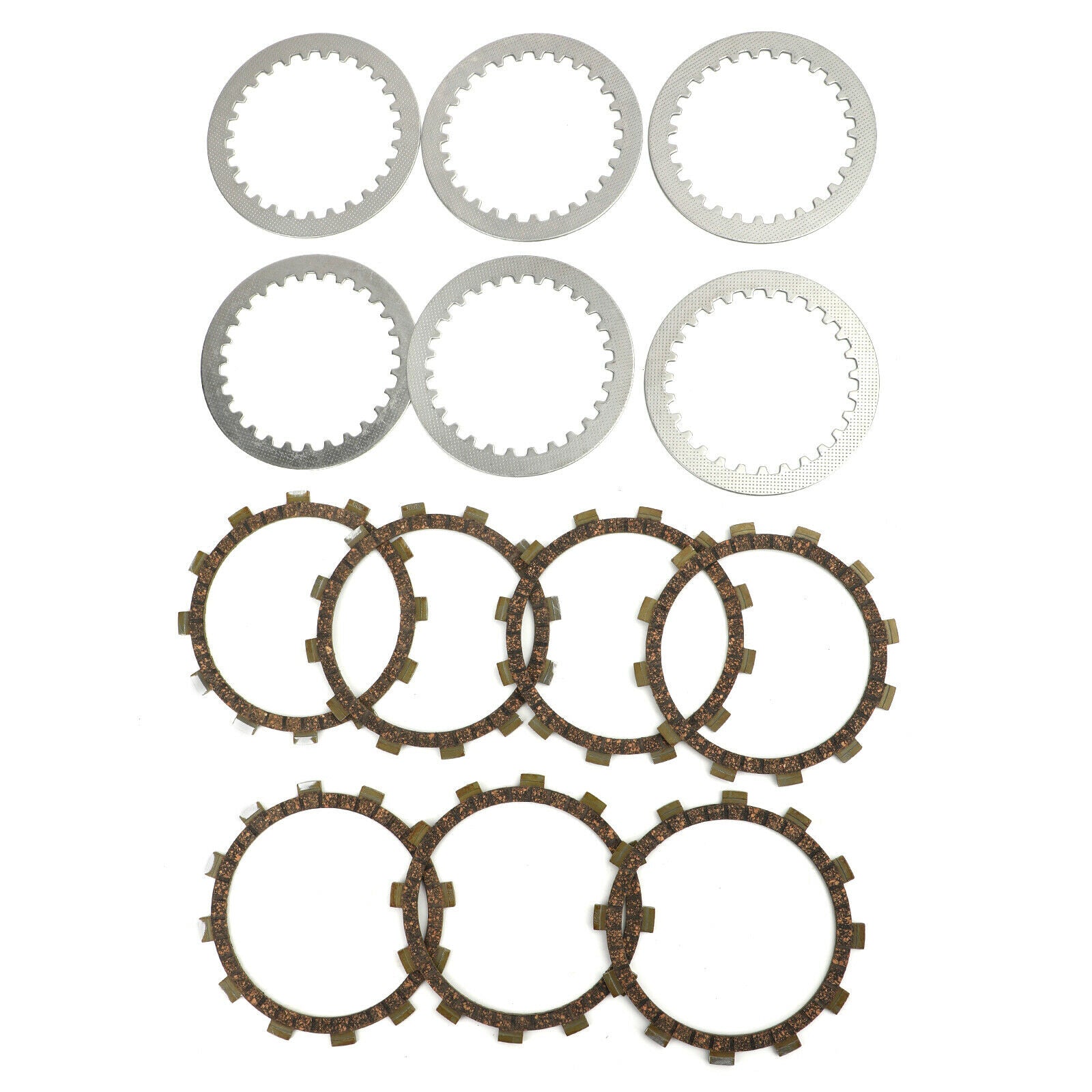 Clutch Kit Steel & Friction Plates fit for Yamaha TT350A TT350 XT350 BW350 CN