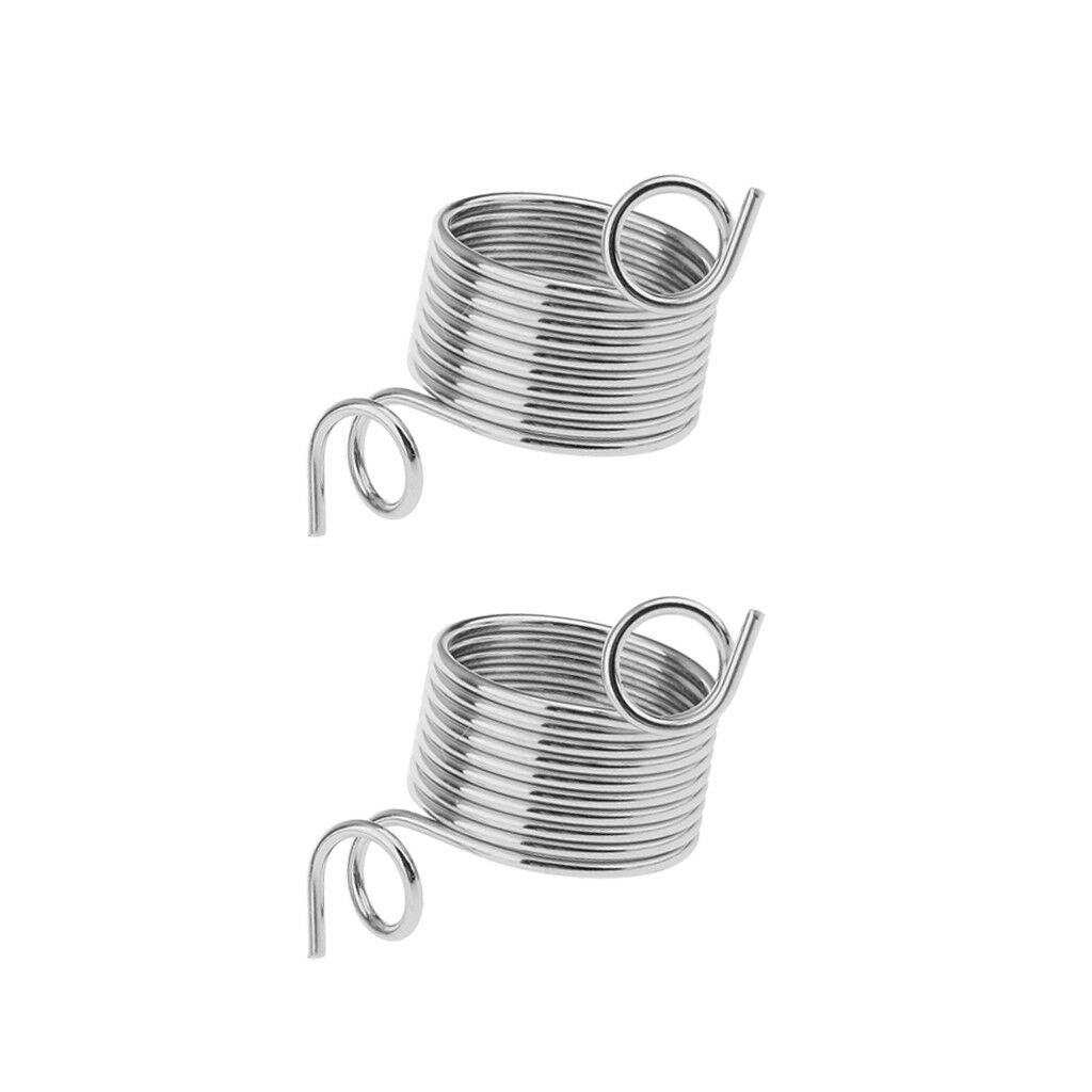 2pcs Knitting Tools Finger Wear Thimble Yarn Spring Guides Needle Thimble