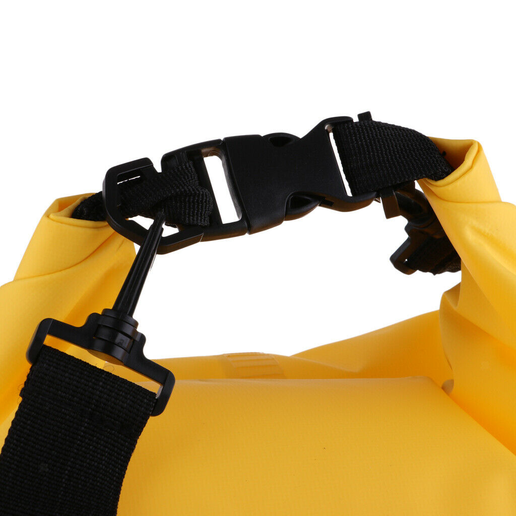 30L Waterproof Dry Bag Backpack for Canoe Boating Kayaking Floating Yellow