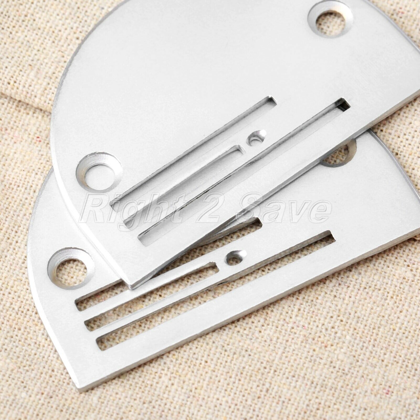 Industrial Sewing Machine Needle Plate B18 Chamfer Edges Pinhole Design Steel