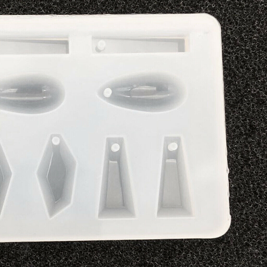 Jewelry Silicone Mold Moulds Polymer Clay Crafting Earrings Necklace Making