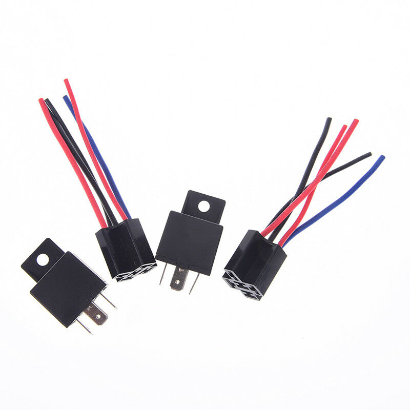 1pcs dc 24v 40a car spdt automotive relay 5 pin 5 wires w/harness jd1914 .l8