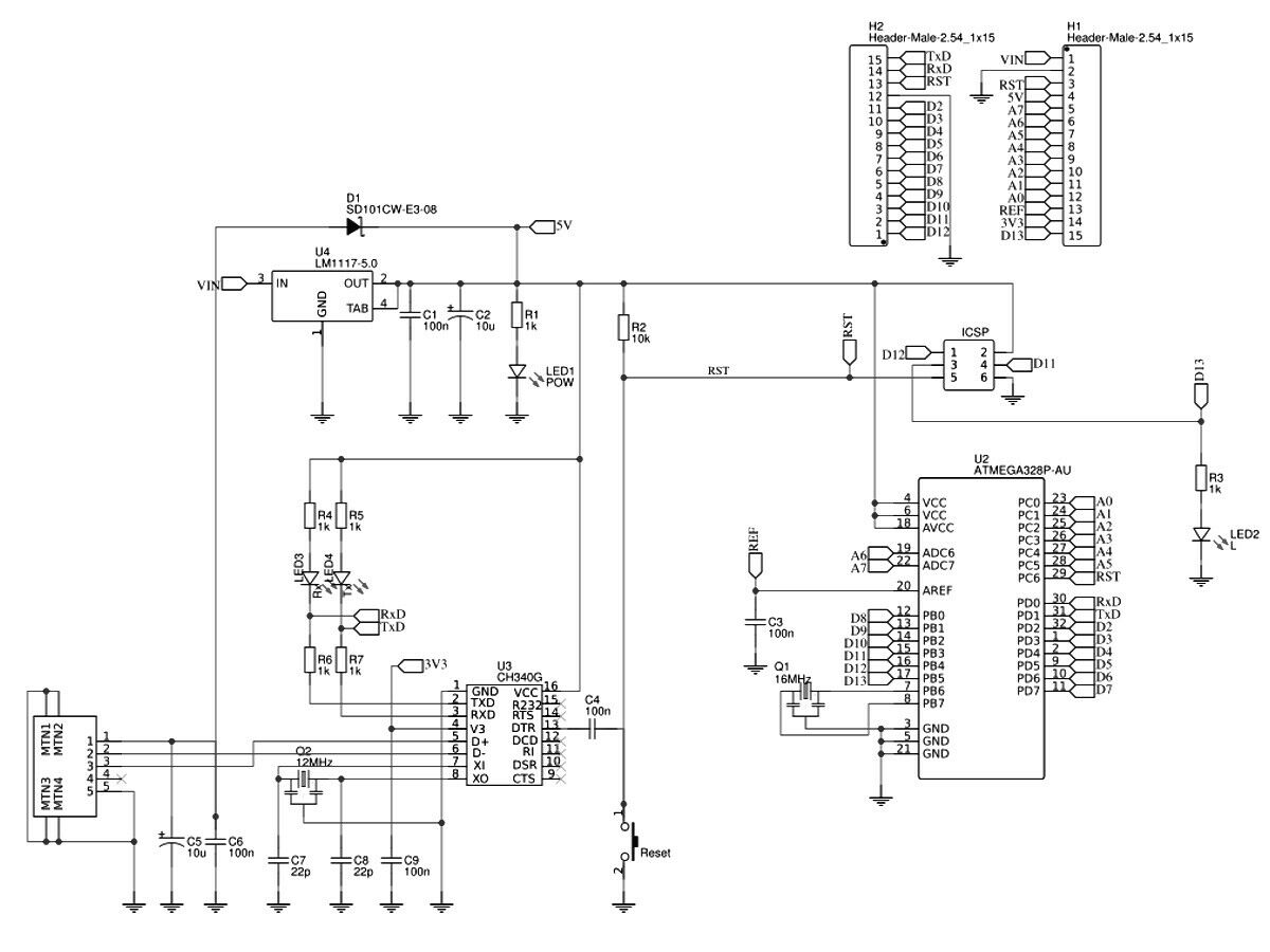 Nano V3.0 Atmega328P Solderless Board Without Wiring Electronic Components