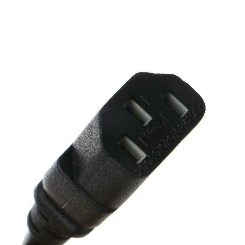 1.5m C13 IEC 320 European Kettle 2 Pin AC Round EU Plug Power Cable Cord