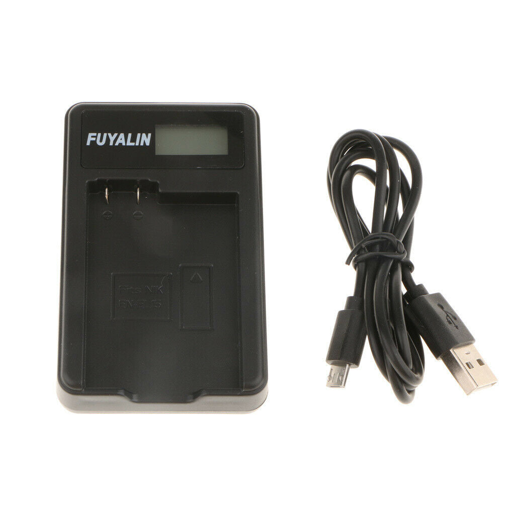 En-el15 Digitai Camera Bateria Usb Cargador De Puerto De Carga Para    D610