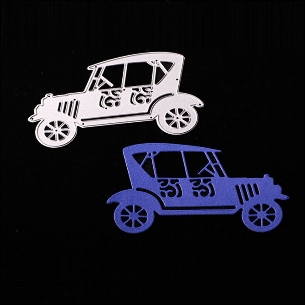 Car Metal Cutting Dies Stencils For Scrapbooking DIY Album Cards Making Decor XC