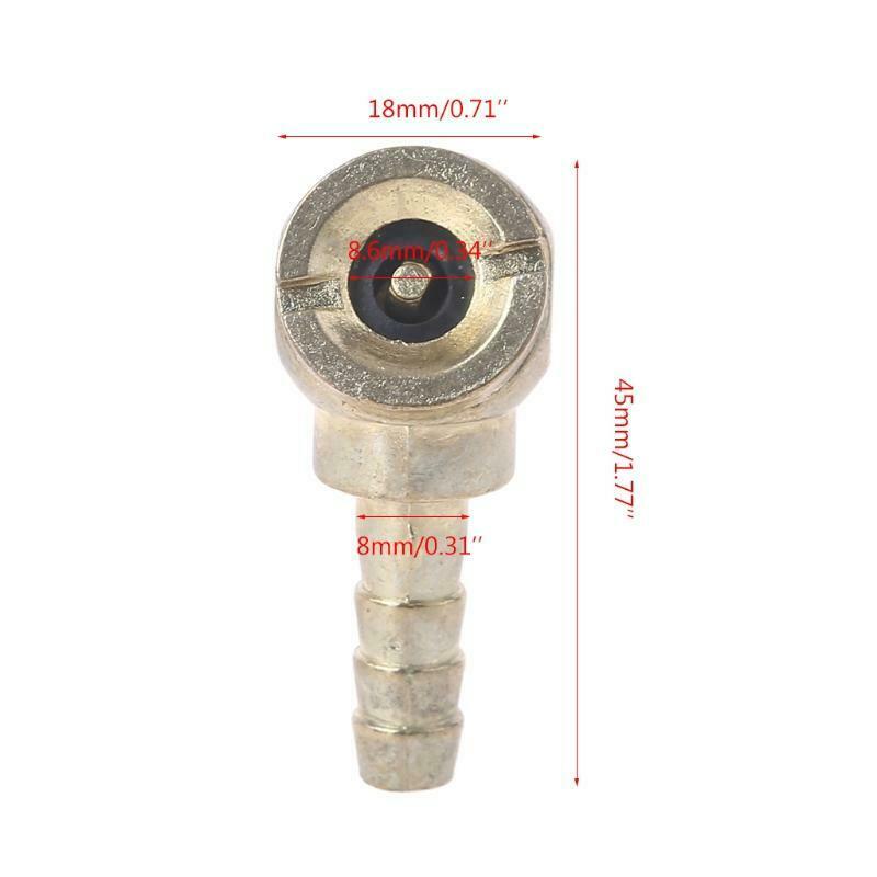 Direct Line Air Chuck with 0.31 In Hose Barb Air Pump Accessories Durable