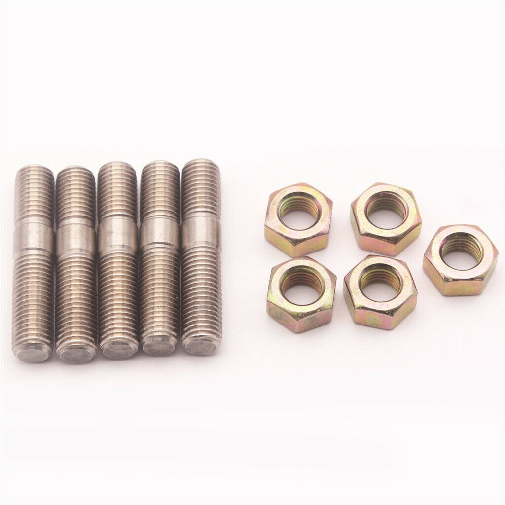 5Packs Stainless Steel Stud Nut Kit For  TD05H, TD06 Turbos Heavy Duty