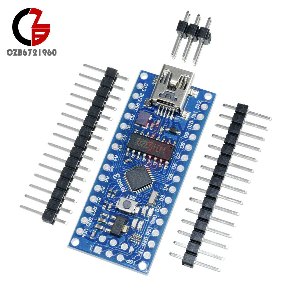 5PCS New Nano V3.0 ATmega168 CH340G mini USB compatibile Arduino NANO