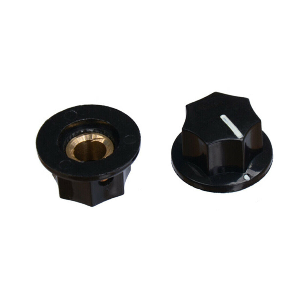 4Pcs Black Plastic Guitar Effect Pedal   Button Cover Protective Protector