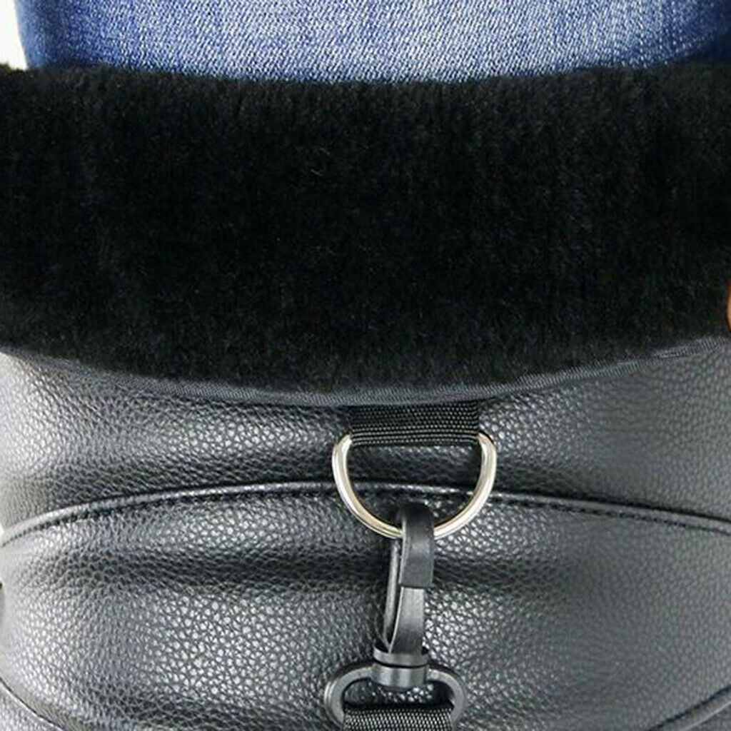 70cm Knee Leg Sleeve Warmers Plush Lining Kneepad Protector Adjustable
