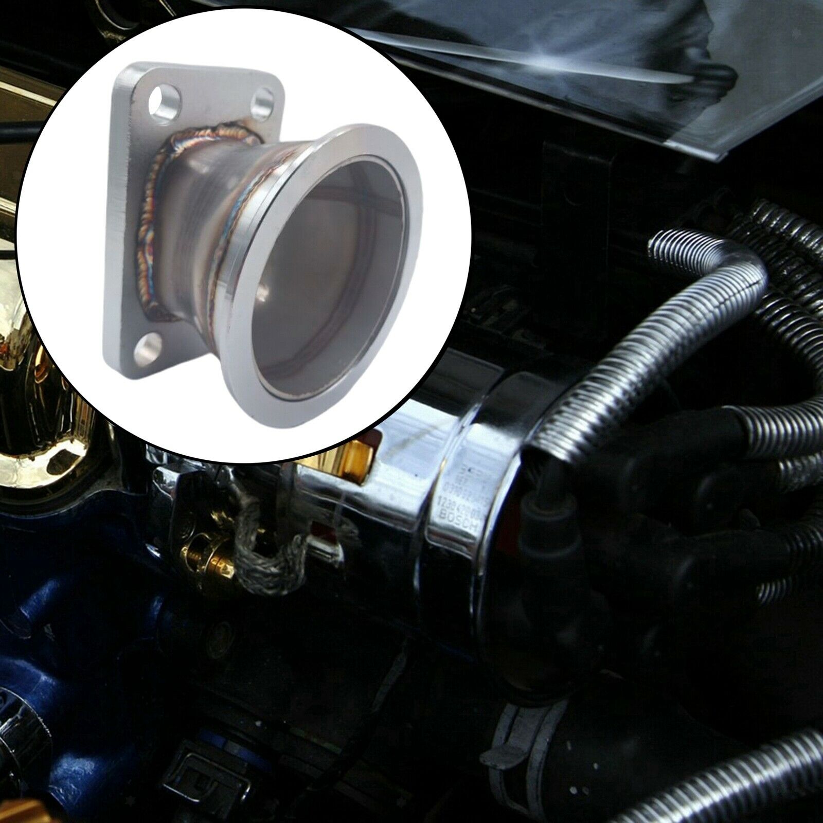 1 Pieces 3" T3 Flange Adapter Replacement Supplies for Turbo Turbocharger