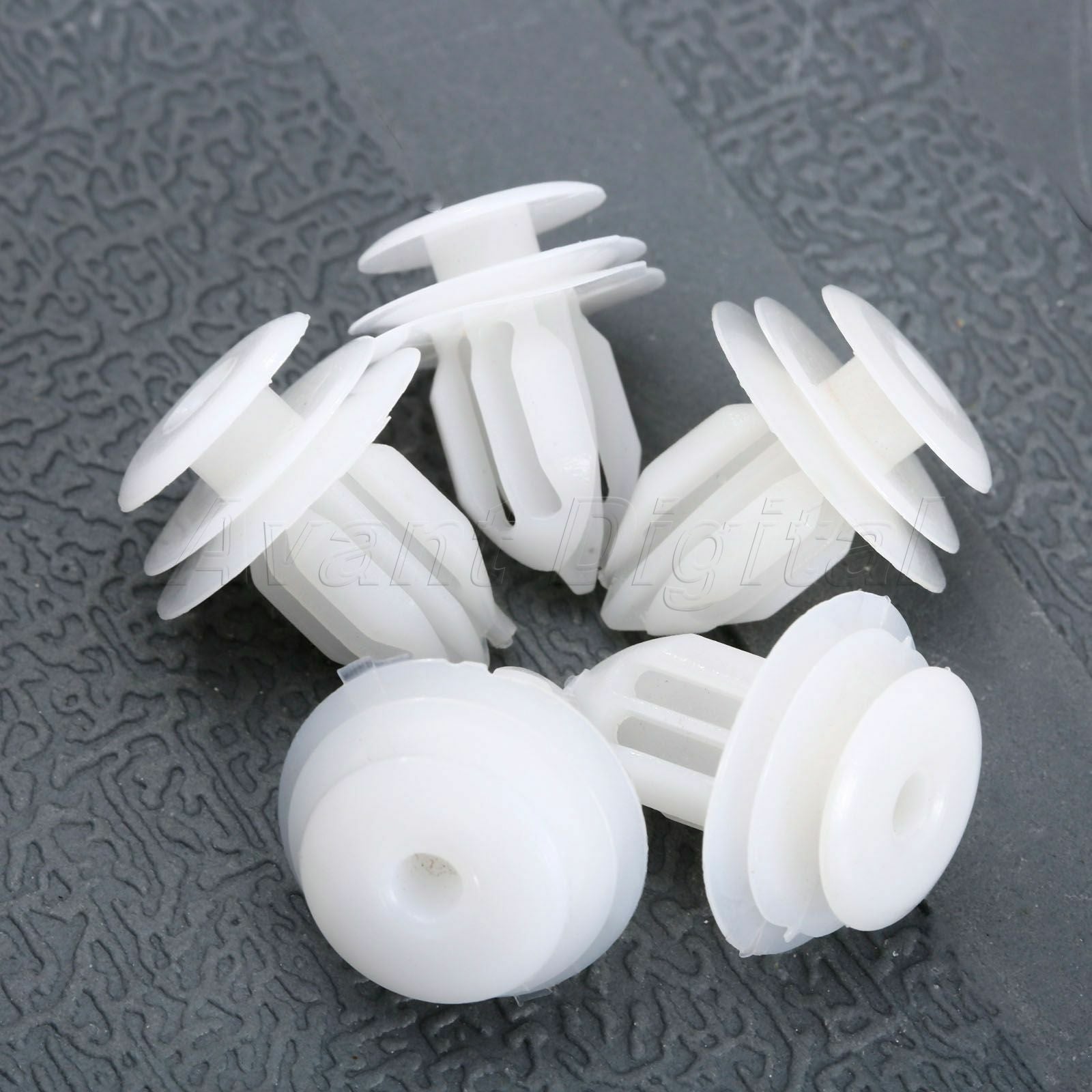 50 Body Side Trim Panel Retainer Moulding Clip For Suzuki For Mitsubishi White