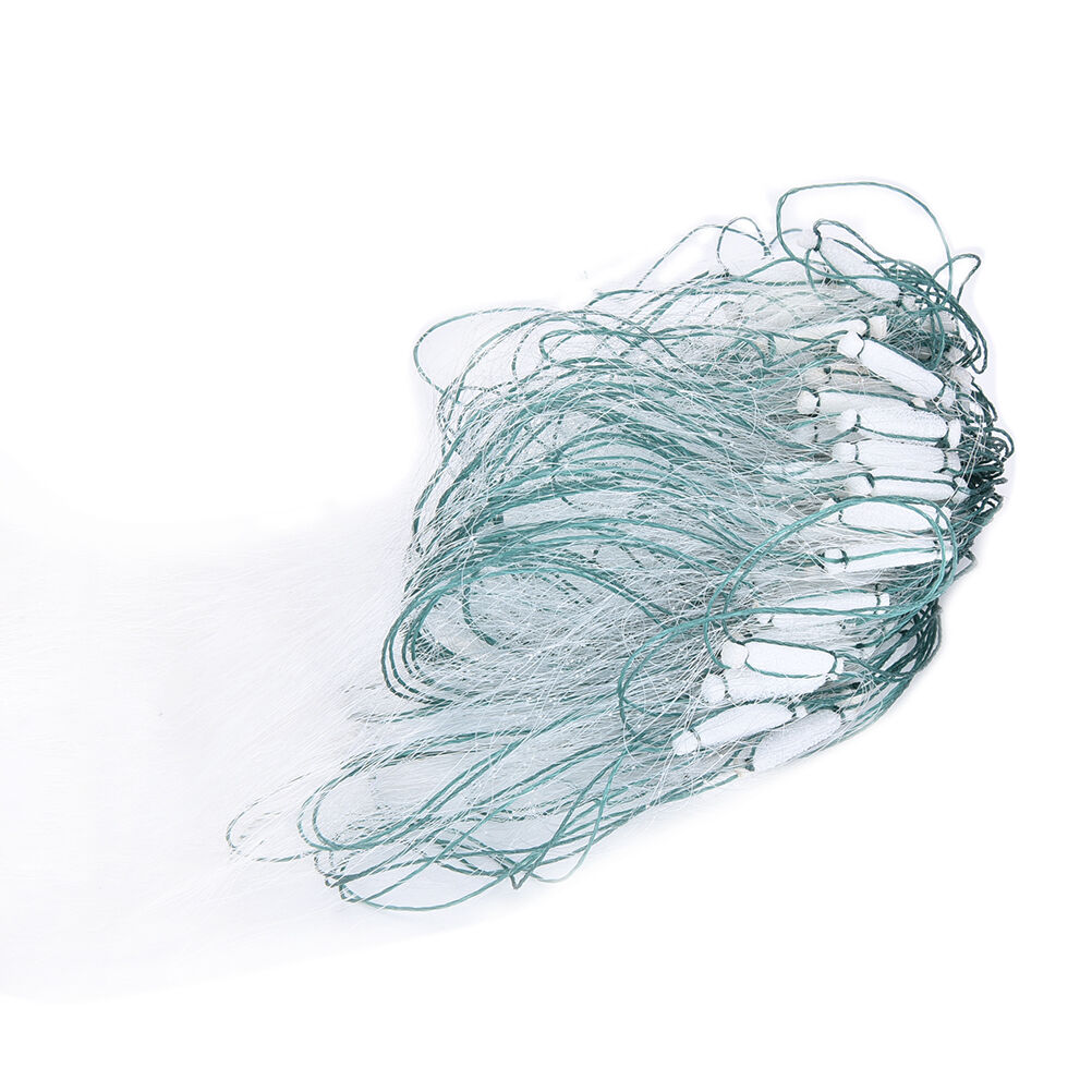 20m 3 Layers Monofilament Gill Fishing Net with Float Fish Trap Rede De Pesca Fx