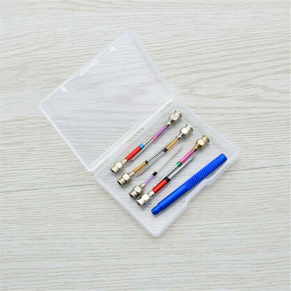 8pcs Embroidery Pen Pin Knitting Sewing Crafts Tools Threader Punch Needle Set