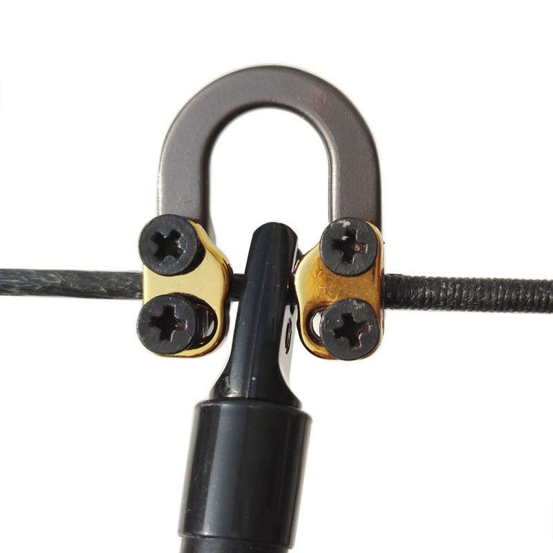 Archery Metal D Loop Release Bow Ring String Arrow U Nock Compound bow