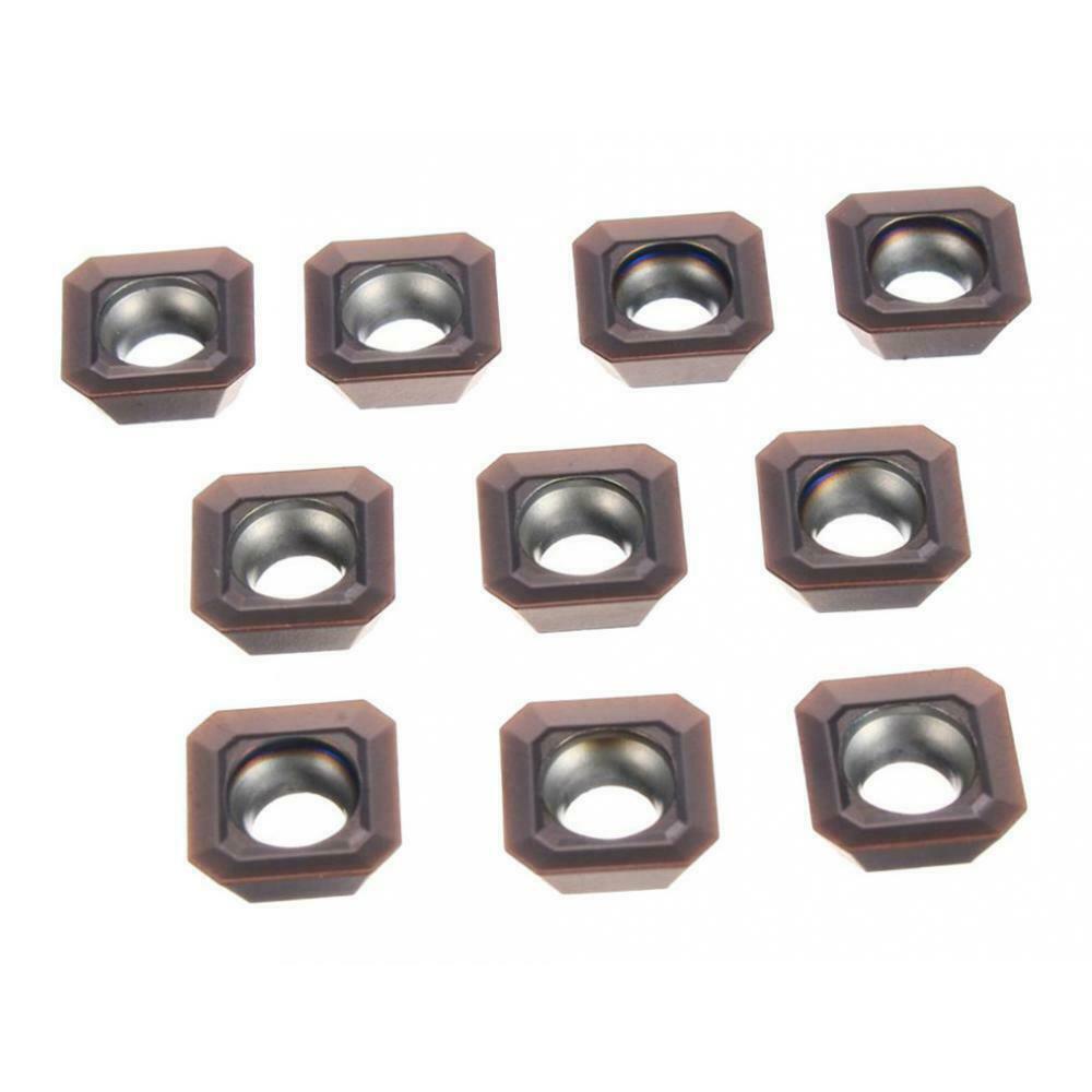 10x SEHT1204AFSN-X45 PC9035 Alloy Lathe Inserts for Simple Steel Processing