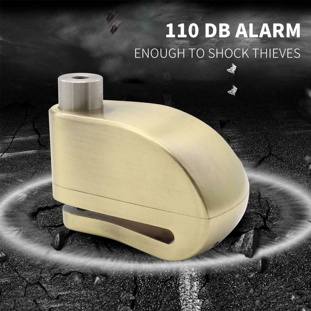Alarm lock/Mechanical Lock for Motorcycle Bike Steel Lock Core Copper Lock